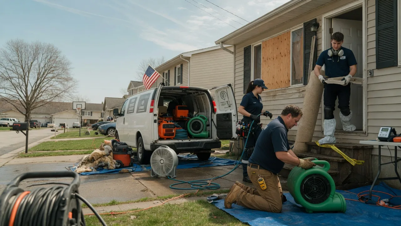 Water Damage Restoration in Le Sueur, MN near me